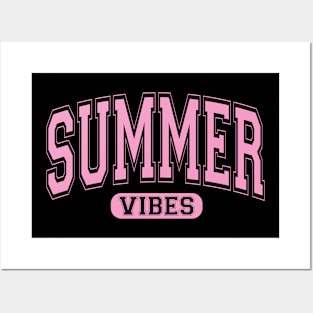 Summer Vibes For Women Men Kids Summer Vacation Posters and Art